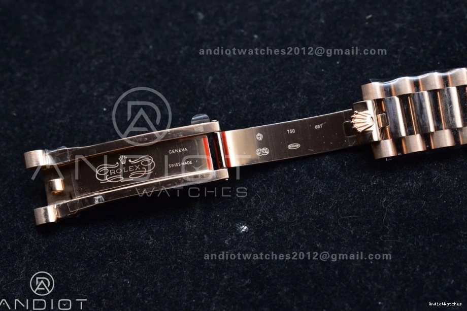 DayDate (Gain Edition Popular 36 President Dial Grey Steel Roman 673 904L V5 Best vr3255 Weight) QF Bracelet on RG 0114